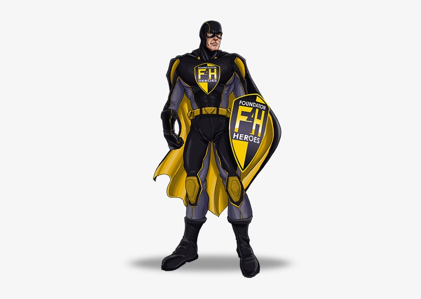 Foundation 4 Heroes - Cape, transparent png #2732255