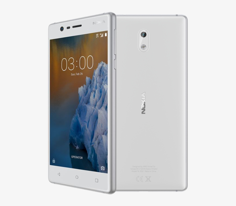 Telenor To Offer Nokia 3, Nokia - Nokia 3 - 16 Gb - Silver White - Unlocked, transparent png #2732448