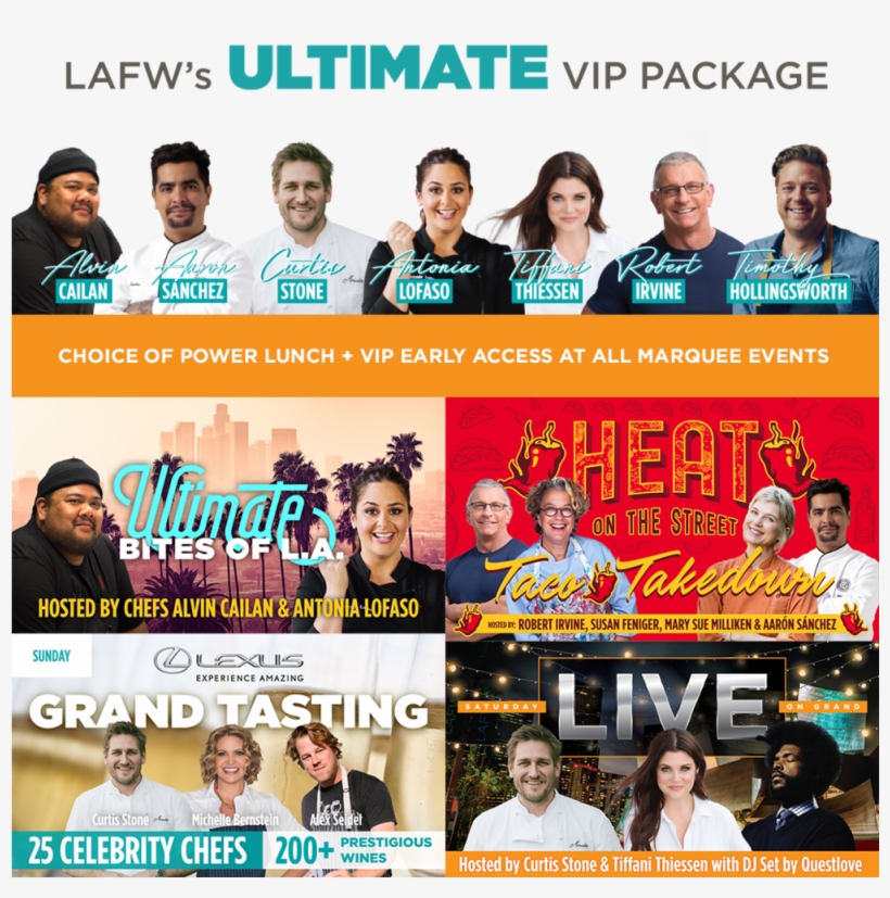 Lafw18 Vip Package Group - Los Angeles, transparent png #2732451