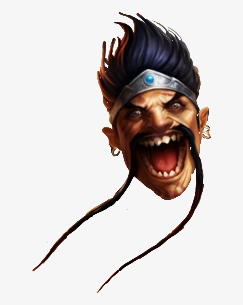 Report Abuse - Draven Head Transparent, transparent png #2732565