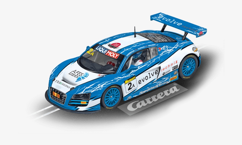 Audi R8 Lms "fitzgerald Racing, - Carrera Slot Cars Racing, transparent png #2732675