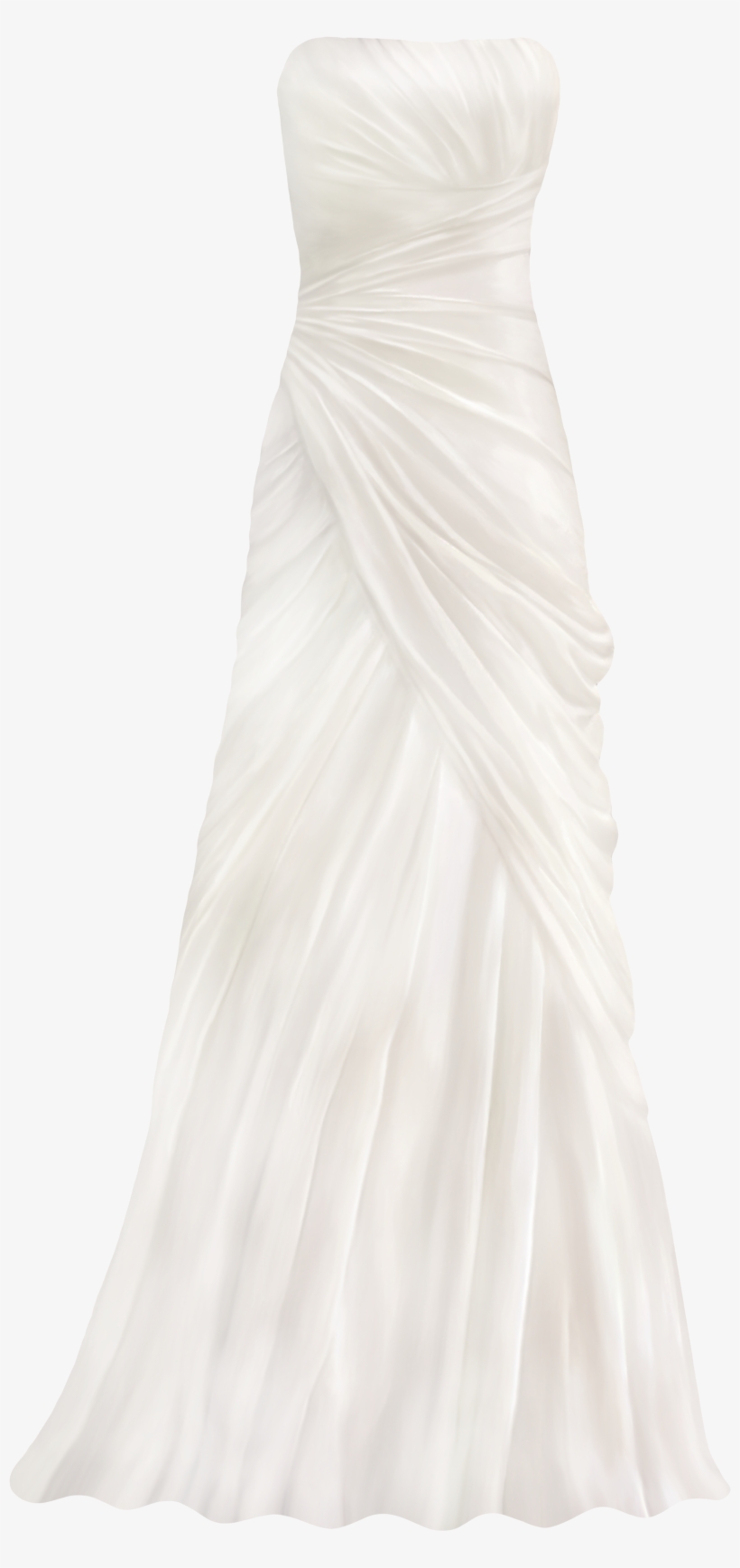 Wedding Dress Png Clip Art - Gown, transparent png #2732677