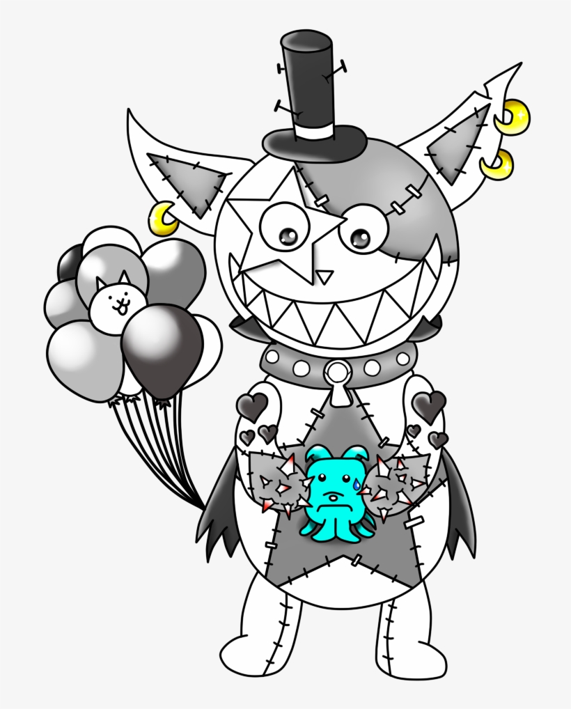 Picture Freeuse Stock The Cats Warlock And - Battle Cats Warlock And Pierre, transparent png #2732742