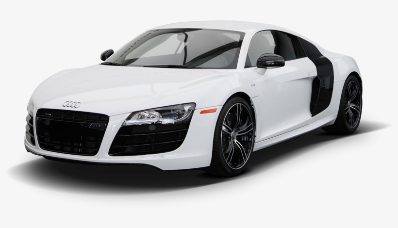 Audi R8 Performance Exhaust System - Audi R8 With White Background, transparent png #2732743
