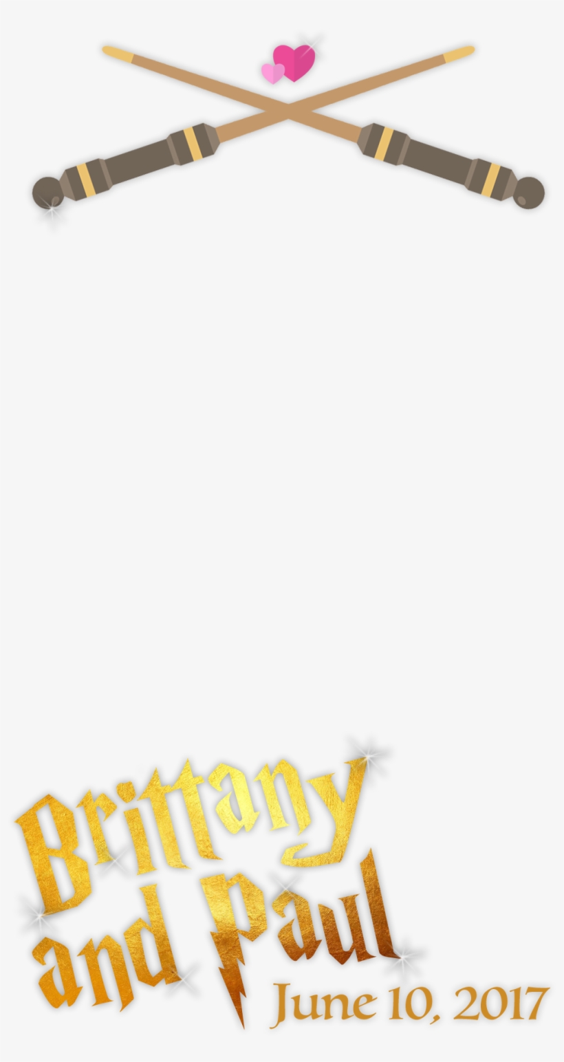 Harry Potter Themed Snapchat Filter For Brittany And Wedding Free