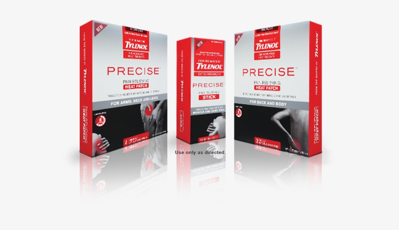 Tylenol Precise Pads - Tylenol Precise, transparent png #2734252
