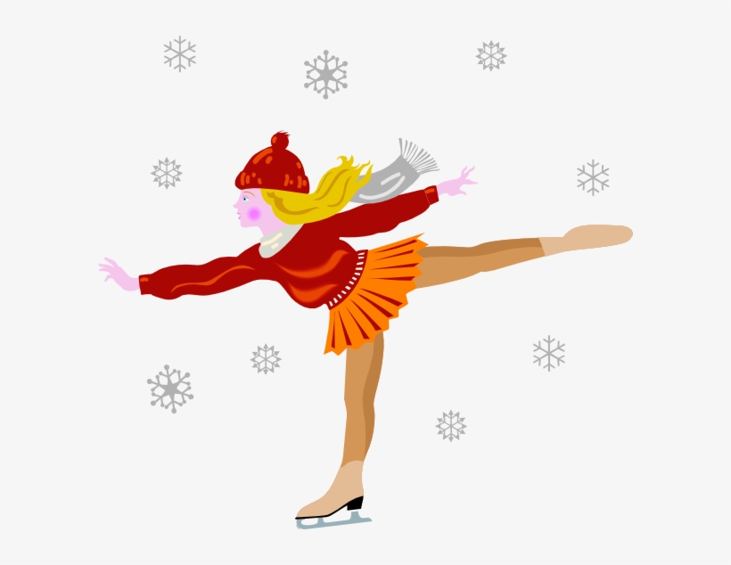 How To Set Use Ice Skating Clipart - Ice Skating Clip Art, transparent png #2734333