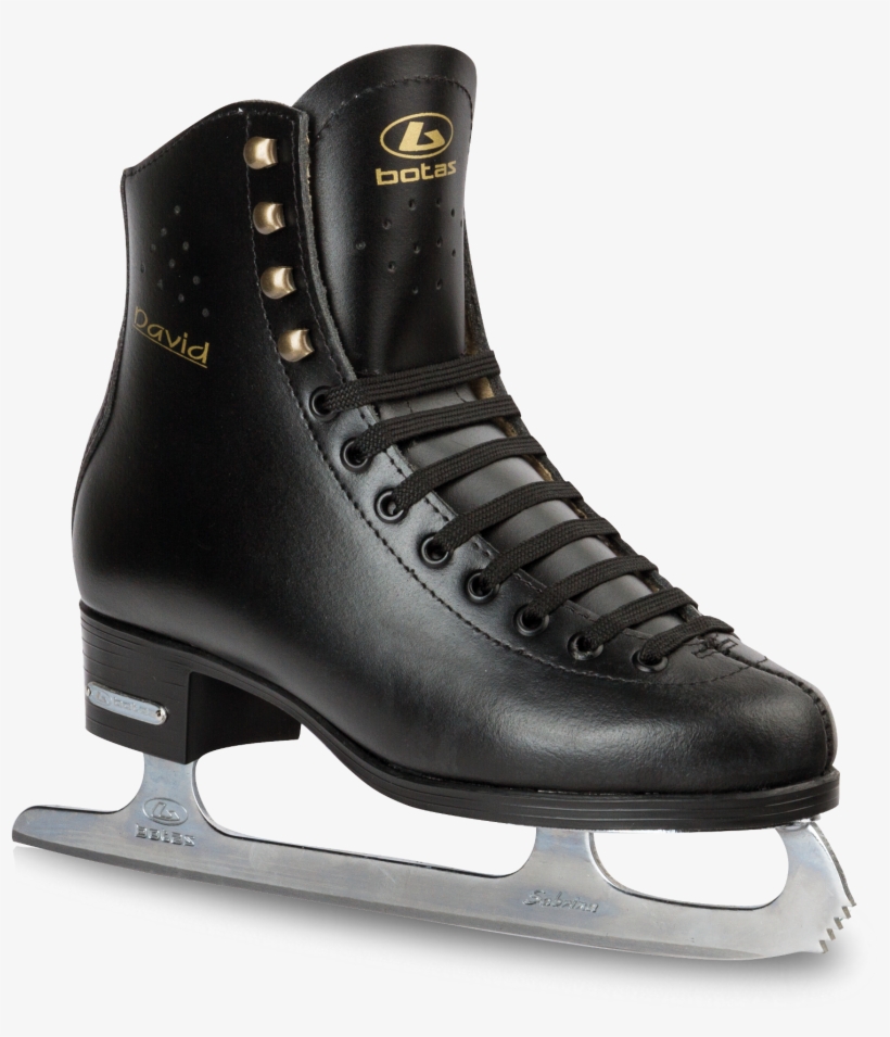 Botas Black Ice Skates - Botas - Black Mens Ice Skates Botas David, transparent png #2734367
