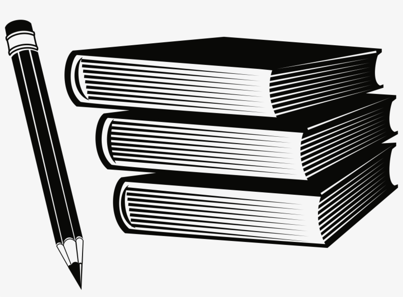 Big Image - Books And Pen Png, transparent png #2734455