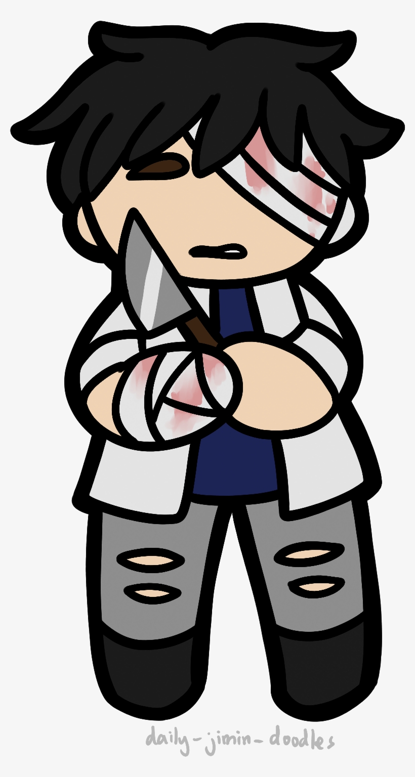 #45 1/8/2018 Bts Outcast Au Jimin - Cartoon, transparent png #2734761