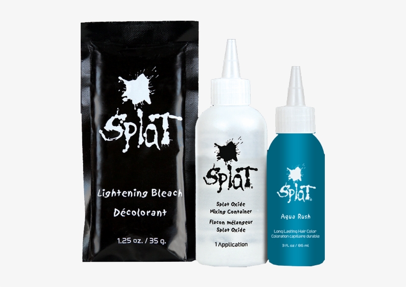 Red And Blue Splat Hair Dye Free Transparent Png Download Pngkey