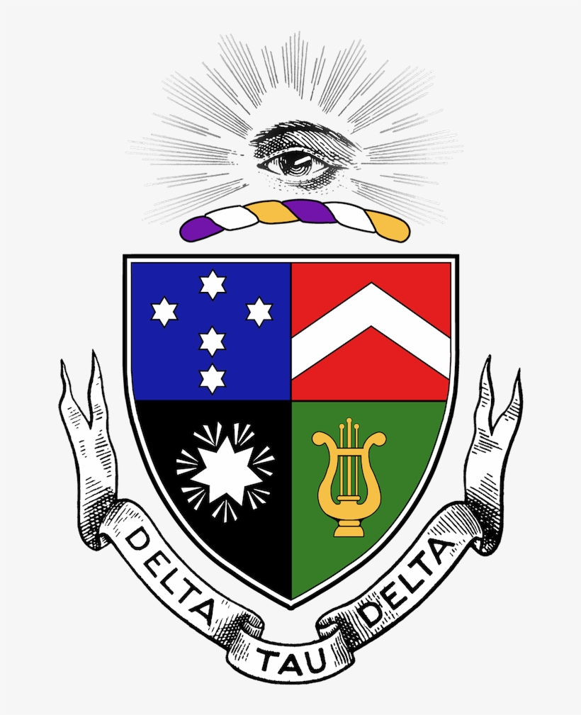 Coat Of Arms - Delta Tau Delta Crest, transparent png #2734939