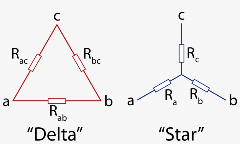 Open - Power Difference Between Star And Delta Connection, transparent png #2734993
