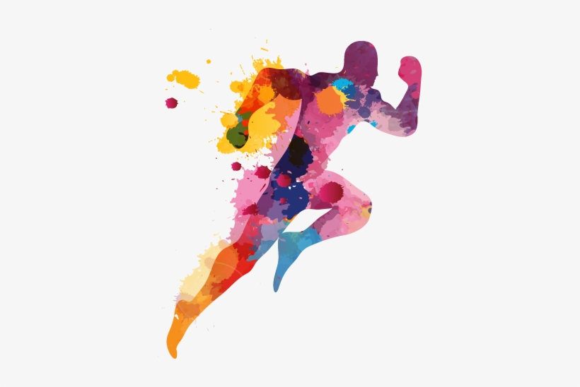 Color Runner - Corredor Png, transparent png #2735037
