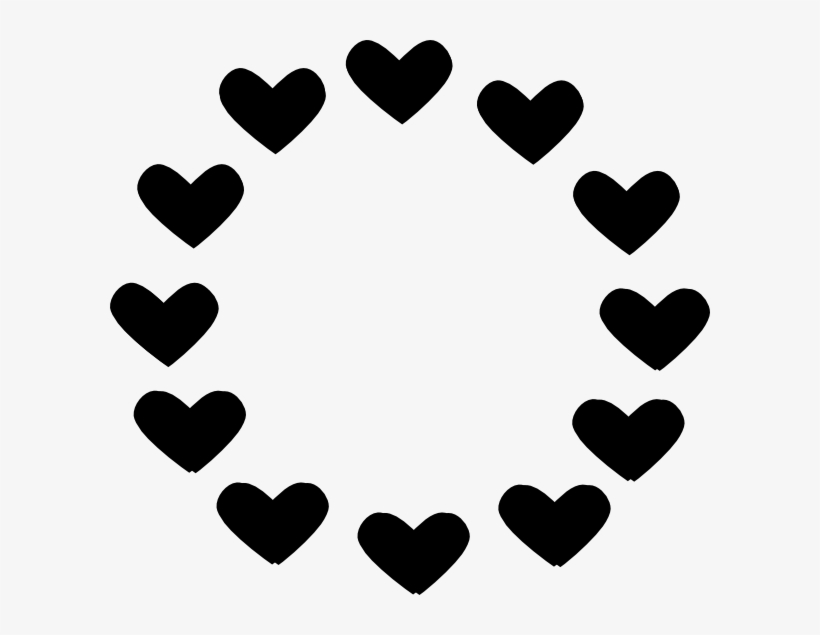 Hearts Clipart Circle - Micelle Formation, transparent png #2735063