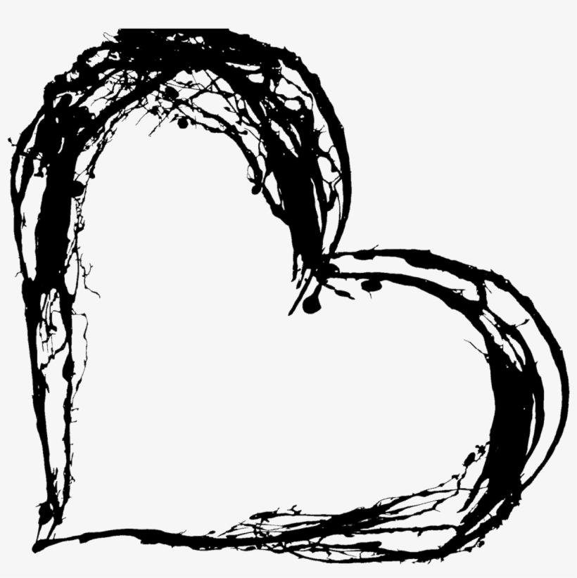 Archive - Black Heart, transparent png #2735322