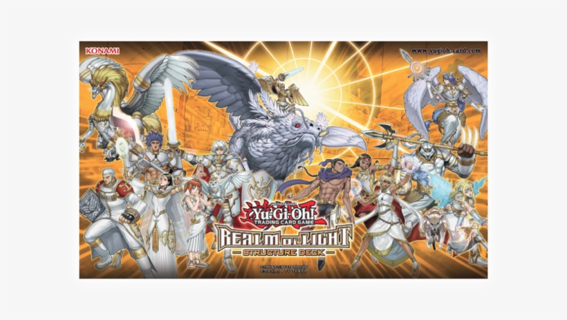 Realm Of Light Structure Deck Playmat - Konami Yugioh Realm Of Light Structure Deck, transparent png #2735729