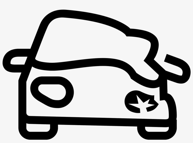 Crashed Car Icon - Icon, transparent png #2735882