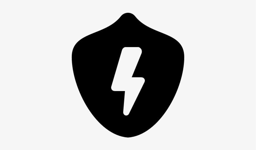 Badge With Lightning Vector - Business, transparent png #2735964