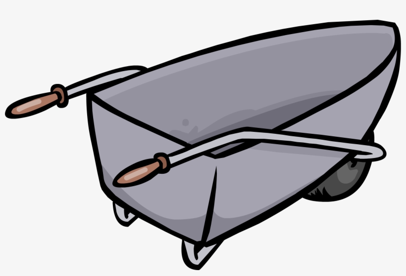 Wheelbarrow - Png - Club Penguin, transparent png #2736101