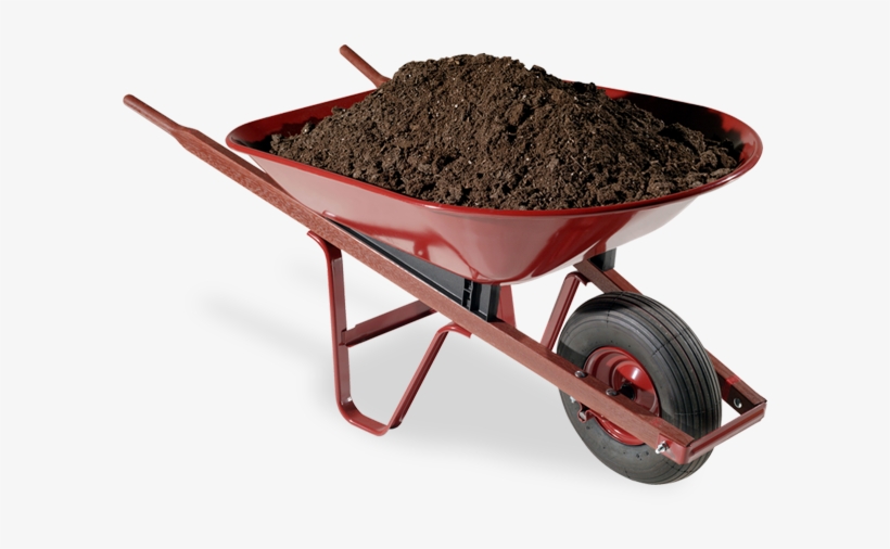 Be Part Of Something Bigger - Wheelbarrow Full Of Dirt, transparent png #2736130