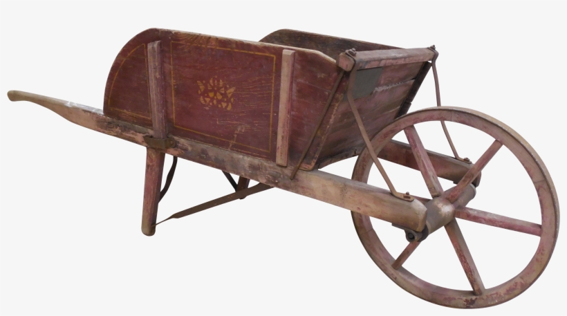 Image Navigation - Antique Wheelbarrow, transparent png #2736198