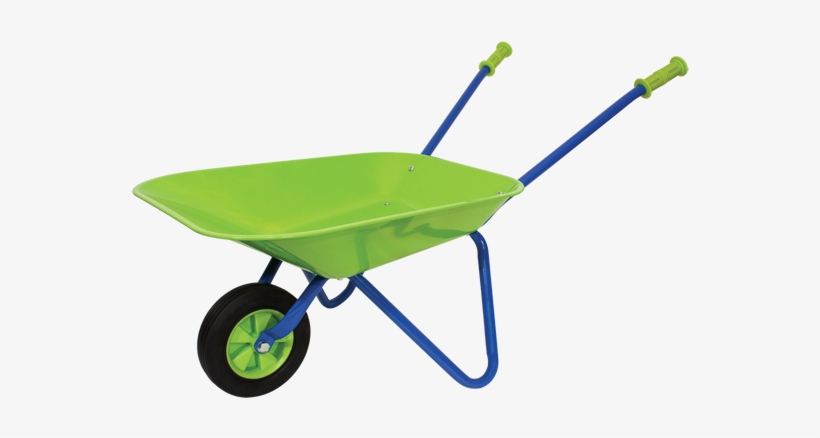 Info - Kids In The Garden Wheelbarrow, transparent png #2736264