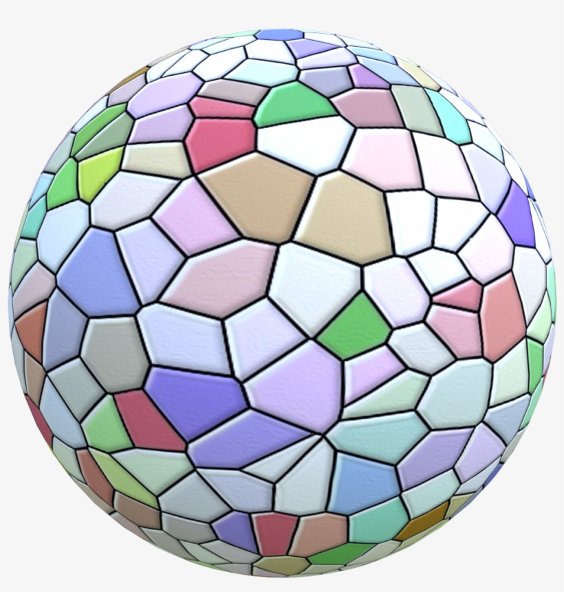 Seamless Colorful Glass Material - Sphere, transparent png #2736493