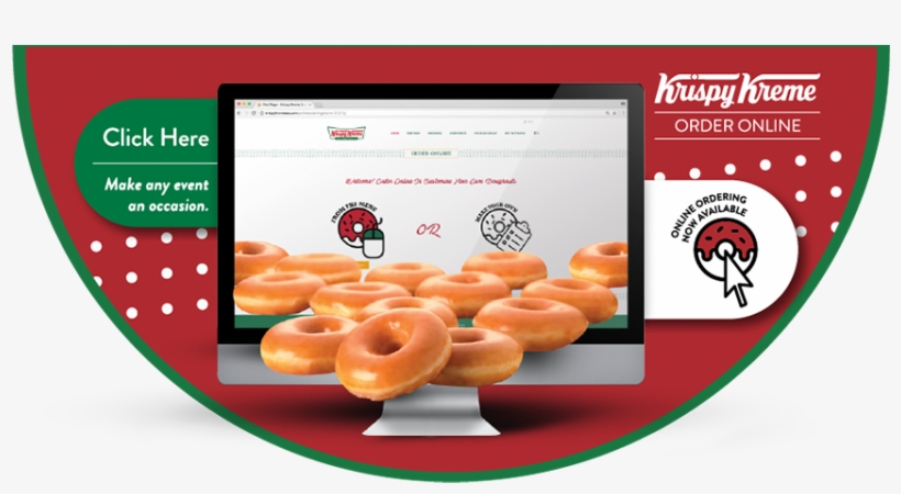 Hello, From Krispy Kreme Sa - Donuts, transparent png #2736620