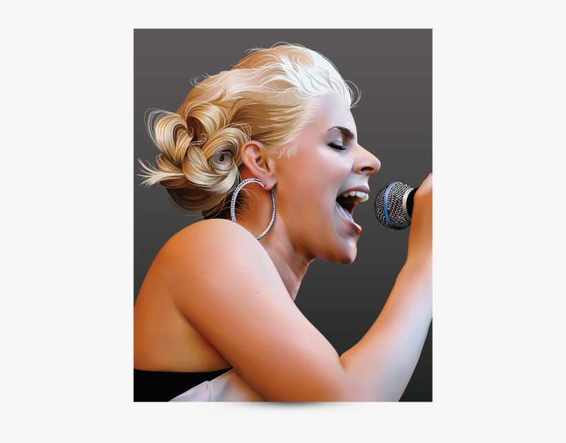 Vectors Take A Great Deal Of Work But The Outcome Supersedes - Singing, transparent png #2736694