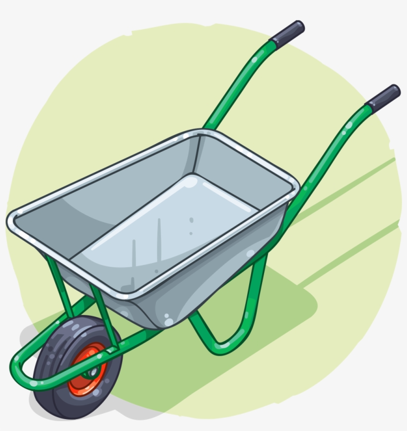 Wheelbarrow, transparent png #2736789