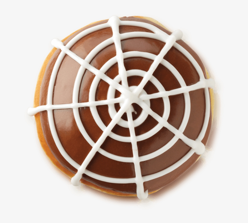 Krispy Kreme Halloween 2016 Spider Web Doughnut - Krispy Kreme, transparent png #2736914