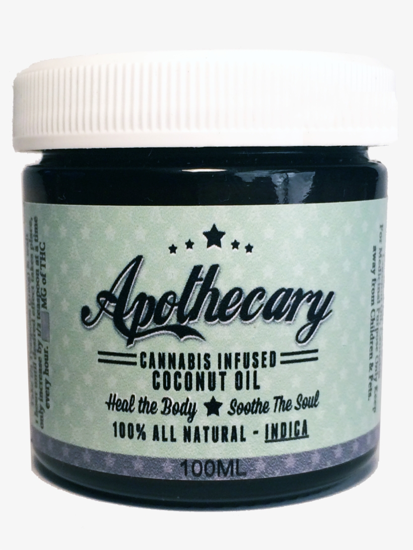 Cannabis Infused Coconut Oil - Cooking, transparent png #2737471