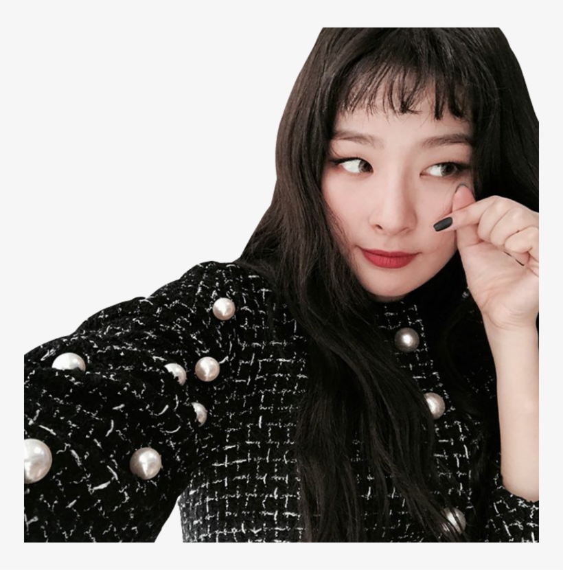 Seulgi, Red Velvet, And Kpop Image - 슬기 처 피뱅, transparent png #2737621