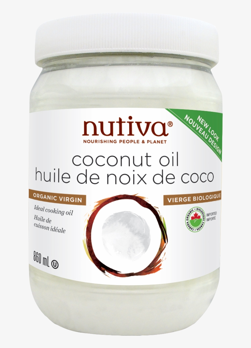 Nutiva - Organic Refined Coconut Oil - 23 Oz., transparent png #2737706