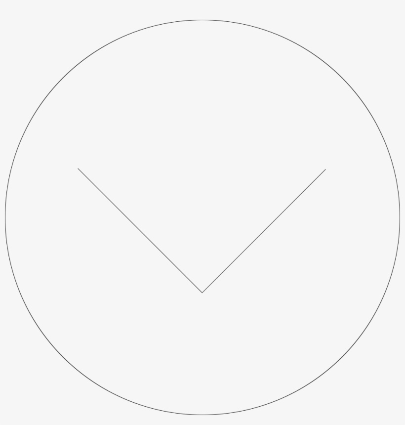 Drop Down Arrow - Oval Template, transparent png #2738163