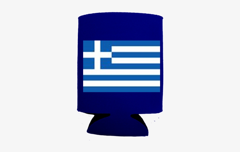 Greek Flag - Koozies - Koozies2046 - Custom Heat Pressed - Greek Flag, transparent png #2738219