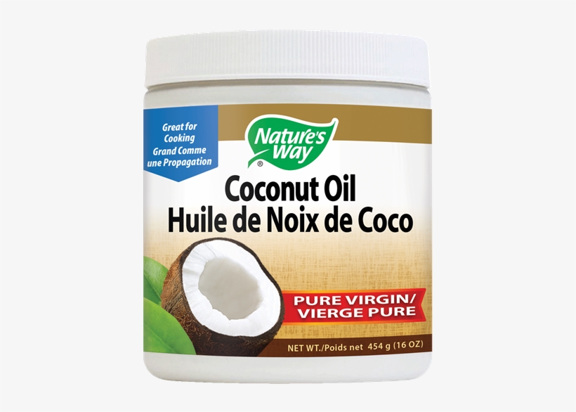 Coconut Oil Organic Pure Virgin - Nature's Way, transparent png #2738277