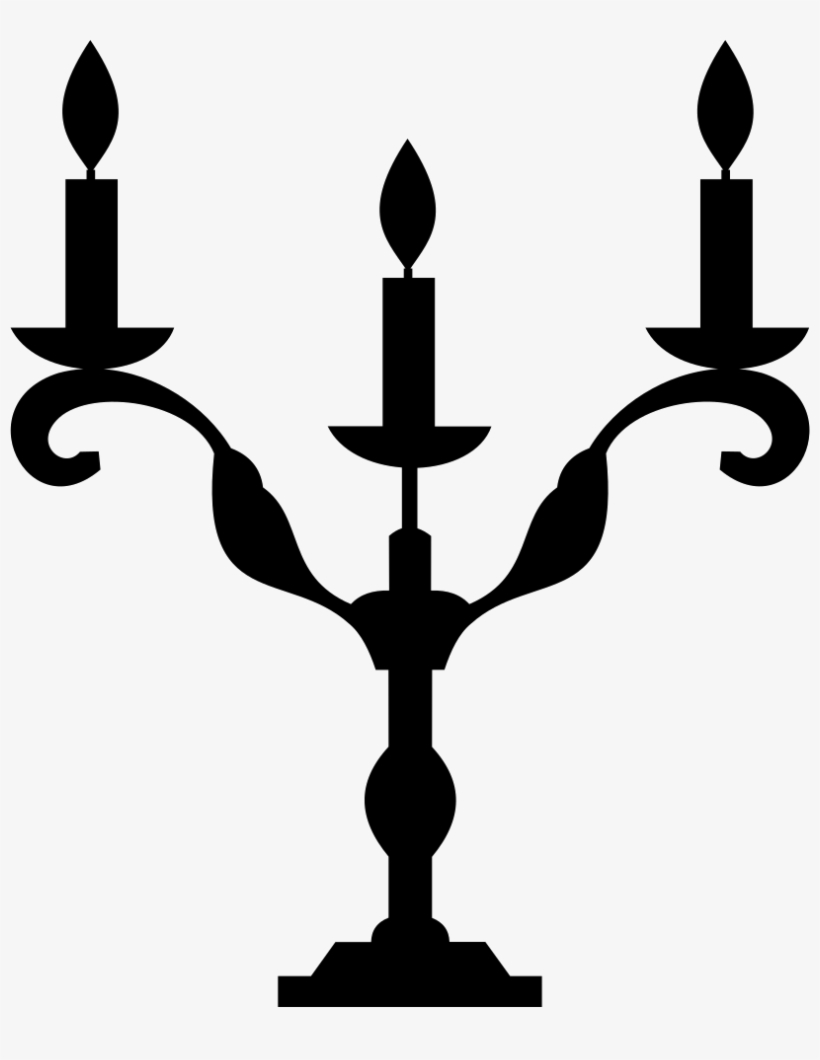 Candlestick Comments - Candelabro Halloween, transparent png #2738441