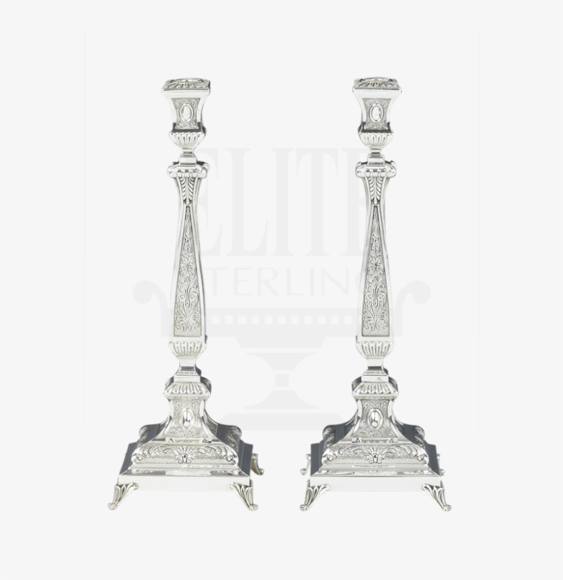Close Tzirich Silver Candlestick Set - Trophy, transparent png #2738706