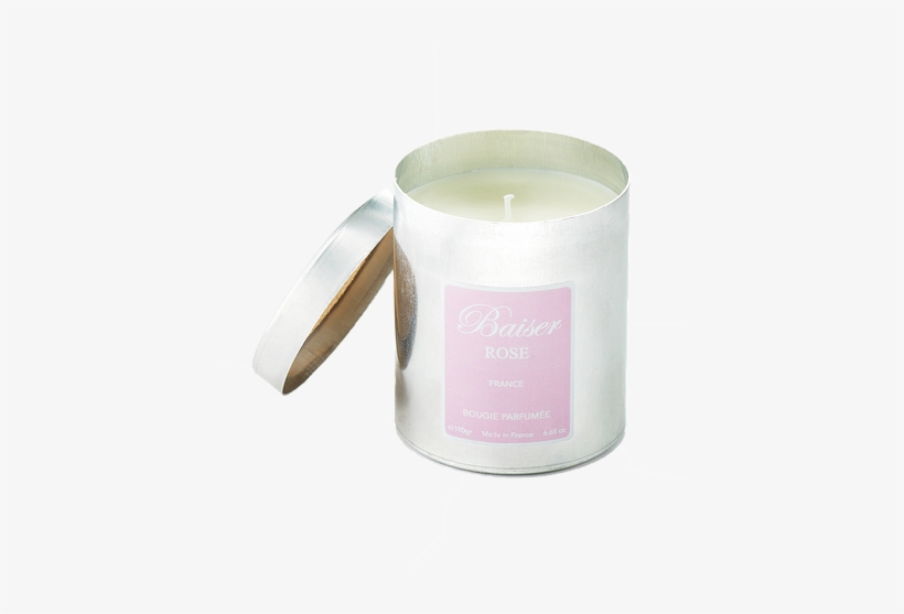 Baiser Rose Travel Candle - Candle, transparent png #2738744
