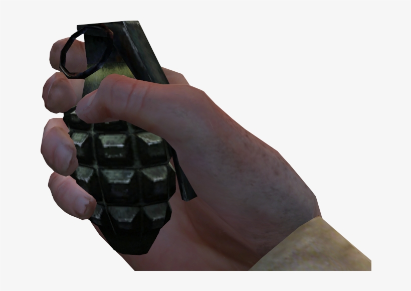 Mk 2 Grenade First Person Cod - Grenade, transparent png #2738861