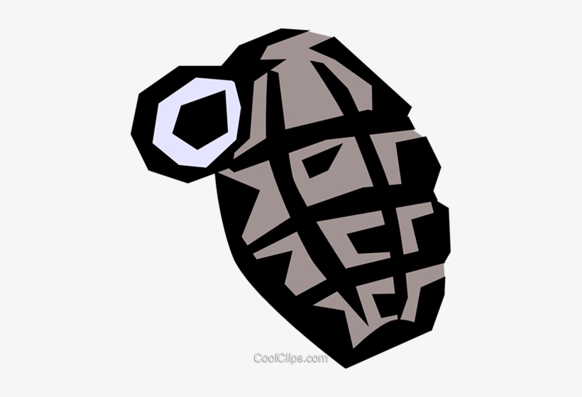 Hand Grenade Royalty Free Vector Clip Art Illustration - Clip Art, transparent png #2739099