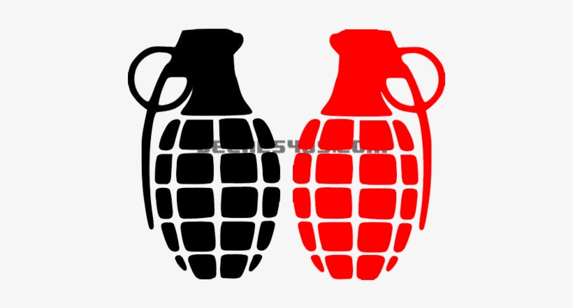 Hand Grenade Decal - Hello Kitty Grenade Premium Decal 5" White | Jdm |, transparent png #2739227