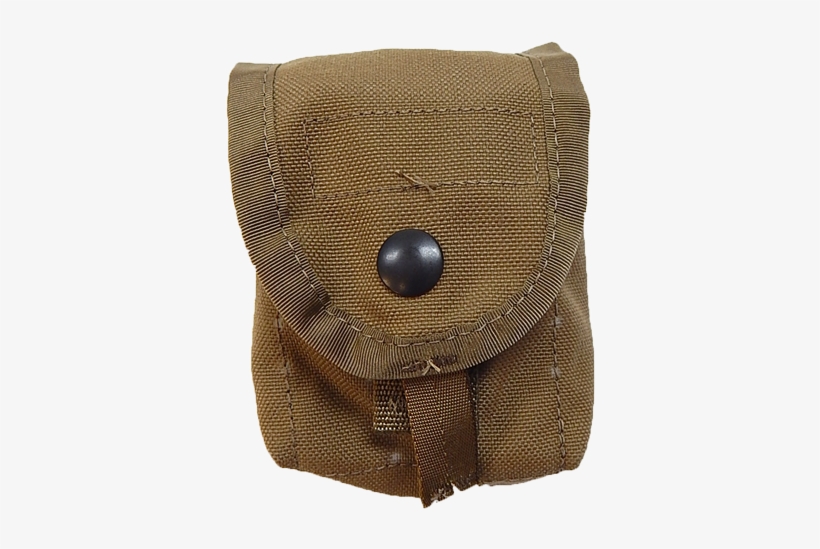 New Molle Ii Hand Grenade Pouches - Military Outdoor Clothing Previously Issued Us Gi Coyote, transparent png #2739245