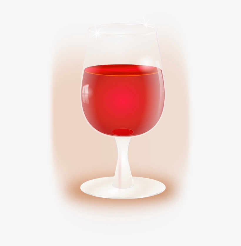 Free Glass Of Wine - Champagne Stemware, transparent png #2739313