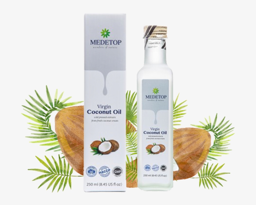 The Coconut Oil Has Been Recognised As Health Oil In - Medetop Virgin Coconut Oil, transparent png #2739417