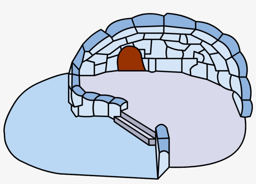 Snown Backyard Igloo Igloo Icon Id 30 - Club Penguin Inside Of Igloo, transparent png #2739899