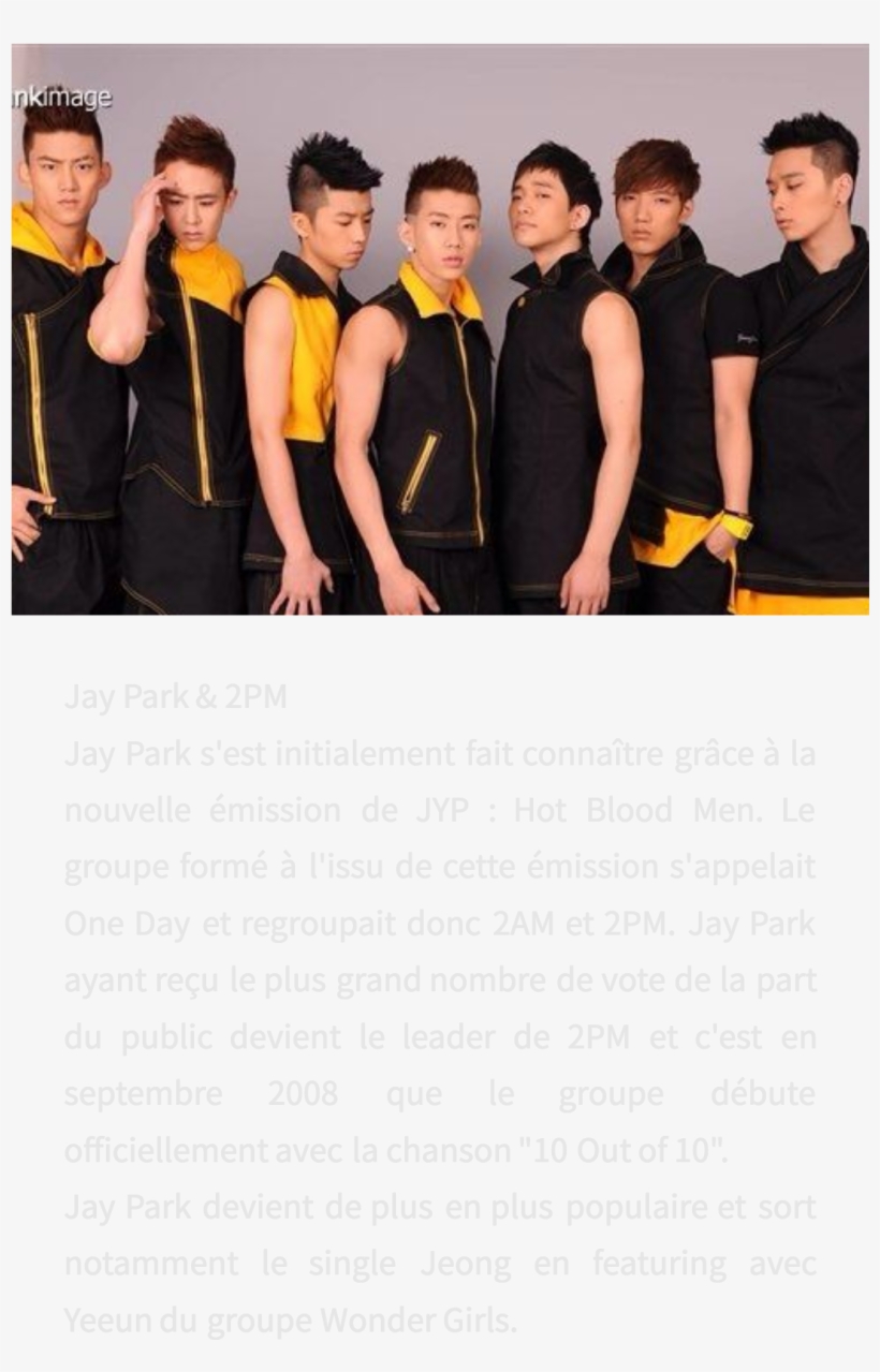 Je Vous Montre Un Peu Ce Que Donne "nothin' On You" - 2 Pm Jay Park, transparent png #2740220