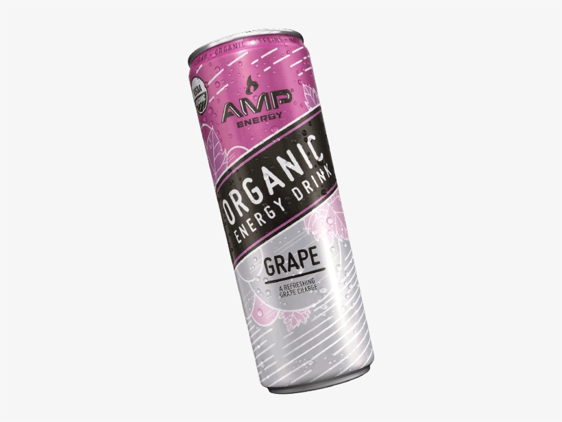 Amp Organic Energy Drink, transparent png #2740237